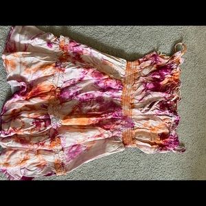 Revolve tularosa sherbet mini cover up dress